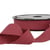 Bobine 50m sergé coton Rouge Bourgogne