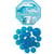 Filet de 20 billes 1.6cm + 1 calots dauphin bleu 2.5cm - jeu de recréation - nille