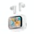 Ecouteurs Bluetooth Sans Fil Avec Réduction De Bruit Et Écran Tactile Couleur Blanc YONIS