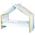 Ciel de lit cabane, toile en gaze de coton, Jeanne
