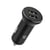 Nedis Chargeur Voiture avec 2 Ports de Sorties USB-A 24W Charge Rapide Noir