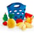 Hape - Jeu d'imitation en feutrine gamme cuisine - Panier de fruits pour enfants