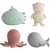 Lot de 4 jouets de bain Mushie