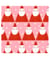 Tissu coton Dashwood Pères Noël de 110 cm de largeur Noel 2206 vendu par 50 cm