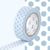 Masking Tape - Masking Tape MT Pois bleu glacier - dot ice