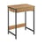 SoBuy FWT43-N Bureau Informatique Table de Bureau Table d'Étude Secrétaire avec 1 tiroir et 3 Crochets Cadre en Métal
