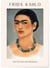 Affiche Frida Kahlo «Self Portrait with Necklace» | A3 : 29,7x42cm