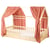 Set double ciel de lit cabane en gaze de coton DUO