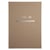 Livre de remerciement 96 pages 297x210 - Marron - Le Dauphin
