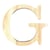 Lettre G - 19 cm - bois - Artemio