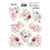 Planche de stickers couleur embelissement Fabrika Decoru PEONY GARDEN 214