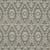 Tissu Jacquard Double gaze Ethnique vert sur fond Ecru