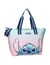 Mybagstory - Sac Isotherme Stitch Bleu/Rose - 48 cm