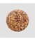 Bouton Rond Motif Fleurs en Bois d’Olivier – 20 mm – Prym 022 Brun foncé