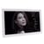 Cadre Photo Numérique Ecran IPS 21,5 Pouces Digital Full HD 1080p Noir + SD 16Go Blanc YONIS