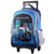 Sac à dos à roulettes Poivre Blanc Skateur Bleu 45 CM Trolley