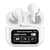 Ecouteurs Bluetooth Sans Fil Écran Tactile Réduction De Bruit ANC ENC Blanc YONIS