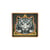 Ecusson thermocollant fluo tigre 6cm x 5cm