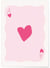 Affiche As de coeur 2 | A3 : 29,7x42cm