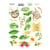 Planche de stickers couleur embelissement Fabrika Decoru SAFARI FOR KIDS 227