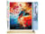 Peinture par Numéro Figured'Art - Chat coloré - Kit de Loisir Créatif DIY Numéro d'Art Complet - 40x50cm toile roulée + châssis en bois à monter