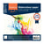Papier aquarelle lisse Florence - 100 feuilles - Blanc - 21x21 cm - 300 g/m²