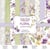 10 papiers scrapbooking 20 x 20 cm FABRIKA DECORU FLORAL SENTIMENTS