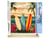 Peinture par Numéro Figured'Art - Affiche de voyage Honolulu - Kit de Loisir Créatif DIY Numéro d'Art Complet - 40x50cm toile roulée + châssis en bois à monter