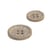 Lot de 3 boutons écorces de riz gris cendre