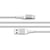 Force Power Câble Renforcé USB A/USB C 3m - 3A Blanc Blanc