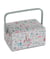 Coffret à couture motif Mercerie - 17.8x24.5x14.5 cm - Distrifil Multicolore