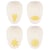 Vaessen Creative Set de perforatrices Coeur Pétale & Fleurs 4pcs