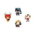DC Comics Holiday 2022 - Pack 4 figurines Pocket POP! Vinyl Tree Holiday Box 4 cm