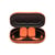 Casque Sport Bluetooth Sans Fil Réduction De Bruit Avec Subwoofer Ajustable Orange 2 YONIS