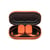 Casque Sport Bluetooth Sans Fil Réduction De Bruit Avec Subwoofer Ajustable Orange 2 YONIS