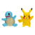 Pokémon - Pack 2 figurines Battle Figure First Partner Set Carapuce 2, Pikachu 9 - Jazwares