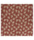 Tissu coton fleurs de pissanlit de 140 cm de largeur 9470 Rouge vendu par 50 cm