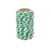 MégaCréa DIY - Ficelle coton bicolore vert foncé et blanc 25 m x 1,5 mm
