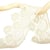 Bobine 13,7m guipure fleurs 45mm Ecru
