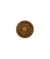 Bouton jeans métal pied étoile 18mm - Prym Laiton Antique orange