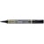 Lot de 12 marqueurs permanents - PENTEL - Noir - Pointe biseautée 0,6 - 4,5 mm