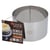 Cercle à Vacherin en inox - Hauteur 6 cm