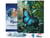Diamond Painting Broderie Diamant Figured’Art 40x50cm toile tendue sur châssis en bois - diamants carrés - Papillon Morpho Bleu