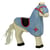 Figurine Cheval du chevalier bleu - Holztiger
