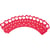 12 Wrappers à Cupcakes Coeurs Fuchsia