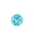 Carte de 3 boutons Garçon polyester 15mm - Prym Turquoise Bleu
