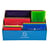 Présentoir de 60 pochettes pression Iderama polypropylène - Couleurs assorties - Exacompta