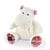 Hippopotame – Blanc noel 40cm - Histoire D'Ours - Rouge