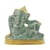 Statuette Ganesh allongé en Laiton vert antique 8 cm - Omsaé
