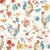 4 serviettes en papier découpage collage 33 cm POULET FLEUR PAPILLON ASS 103